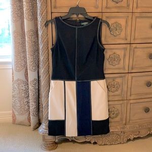 Ralph Lauren Color block dress